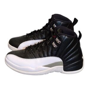 Nike Air Jordan 12 Retro XII Playoff Black White 130690-001 Mens Size 9.5
